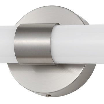Brooks 20.13" Industrial Mid-Century Iron Integrated LED Vanity Light - JONATHAN Y